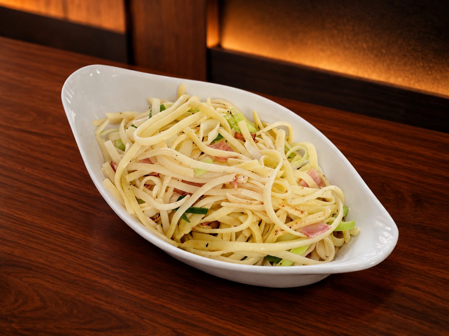 Portion of bami